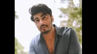 Arjun Kapoor posts behind-the-scenes photo from the filming of 'Singham Again'.