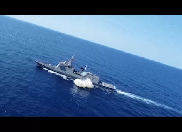 Australia takes part in intense military exercise, resulting in the sinking of a ship.