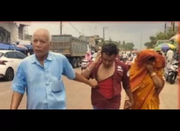 Man turns in son for bigamy to police.