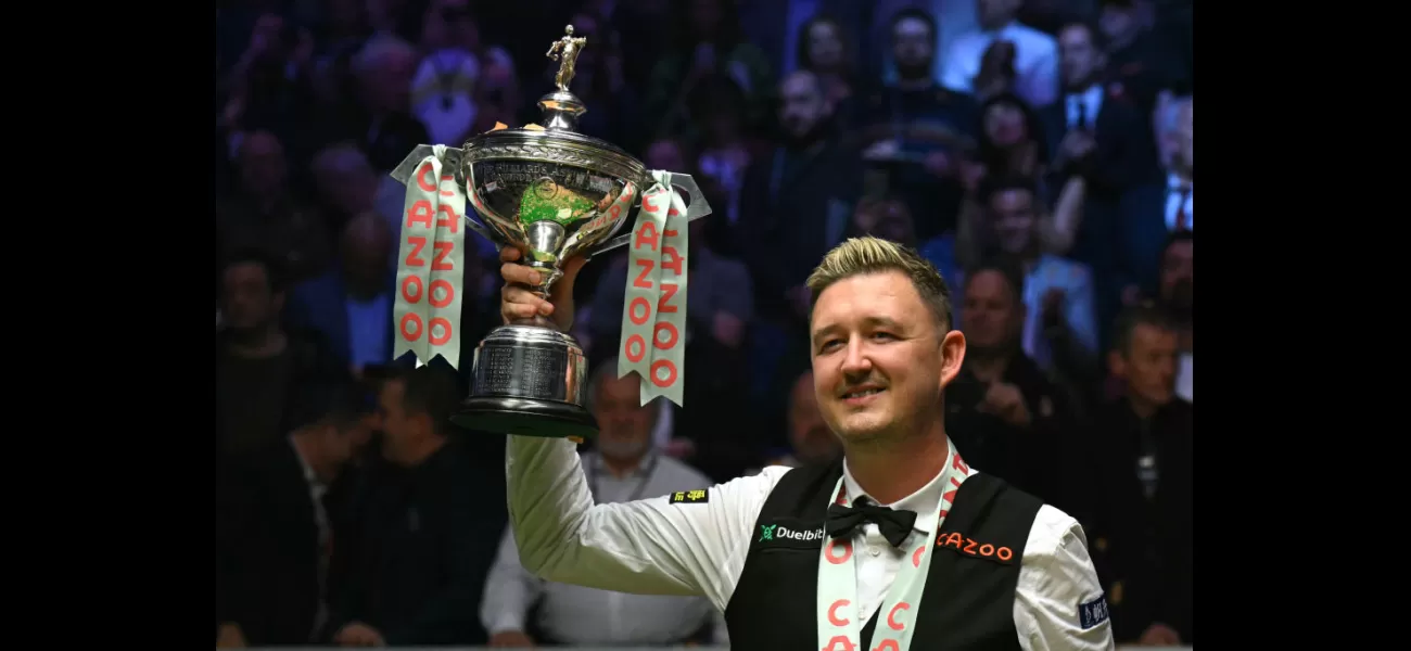 Kyren Wilson used a mind game strategy during the World Snooker Championship final to secure his victory.