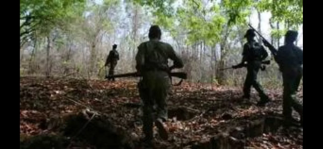 Nabarangpur forest in Odisha witnesses killing of Maoist by security forces.