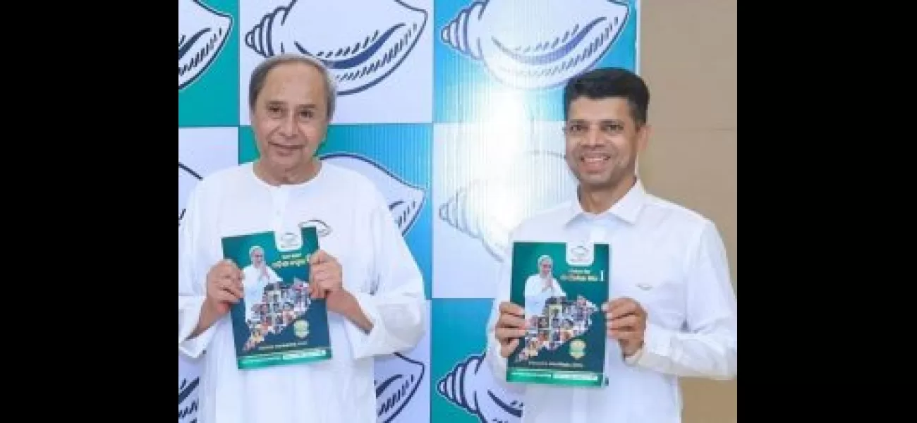 Naveen unveils BJD manifesto, pledges Rs 1 lakh-crore for youth and free electricity for low-consumption households.