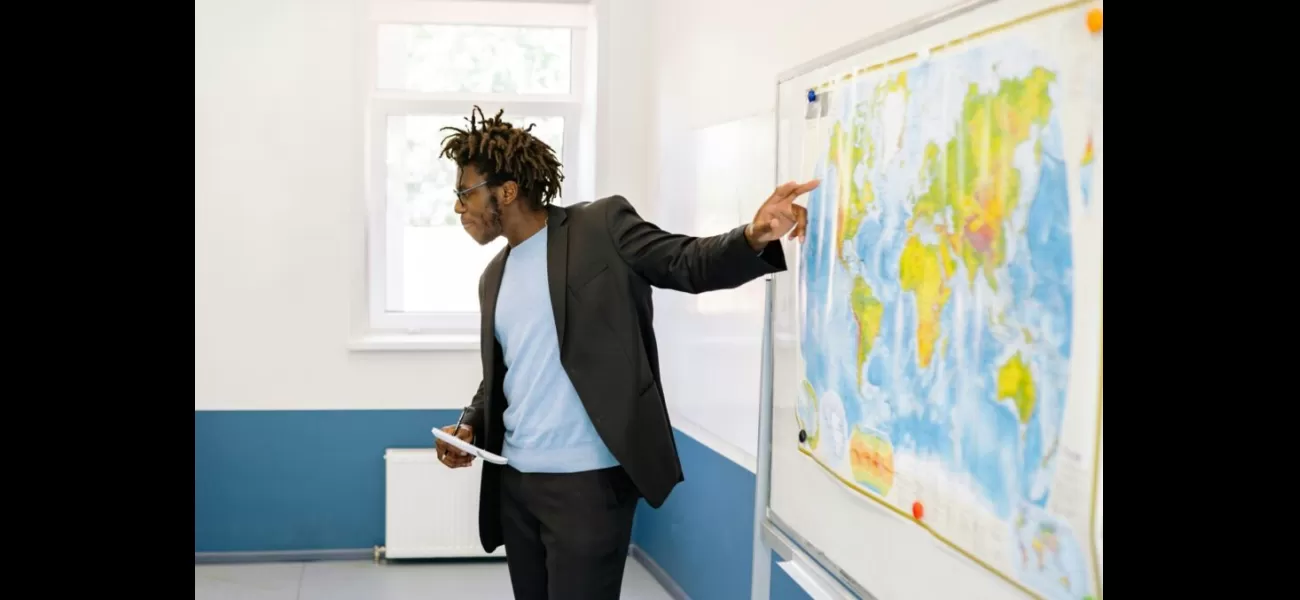 Controversy over male teacher allowing female students to braid his hair.