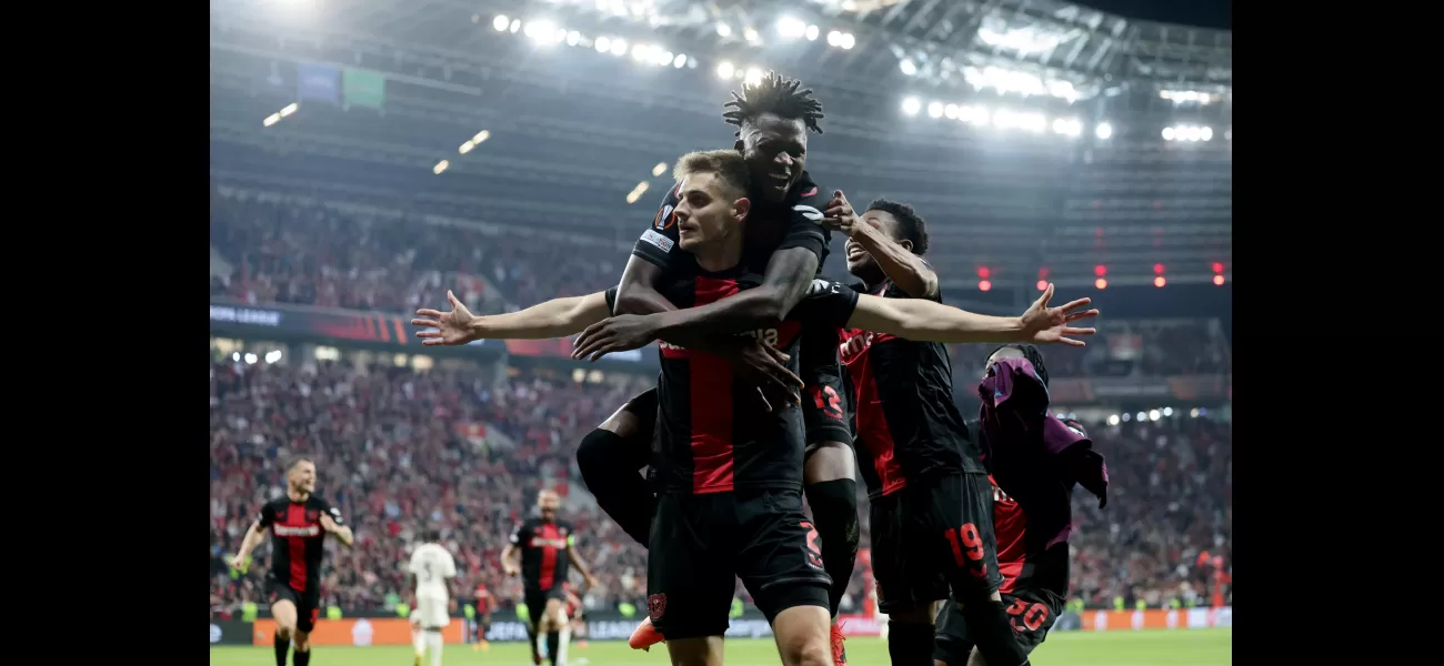Bayer Leverkusen continues unbeaten streak, advances to Europa League final.