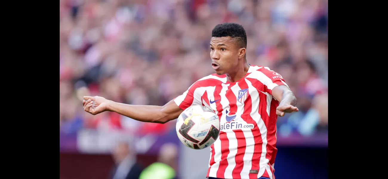 Man Utd and Aston Villa in pursuit of discounted Atletico Madrid left-back.