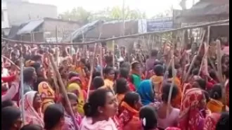 Videos allege Sandeshkhali women tricked into filing rape complaints; TMC criticizes BJP.