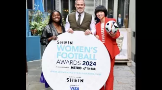 SHEIN partners with Women's Football Awards for 2024.