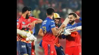 RCB outperforms Punjab Kings with a 60-run victory.