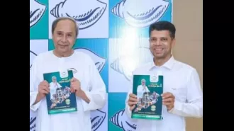 Naveen unveils BJD manifesto, pledges Rs 1 lakh-crore for youth and free electricity for low-consumption households.