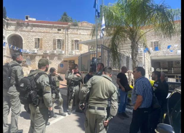 Authorities in Israel search Al Jazeera's headquarters in Nazareth.