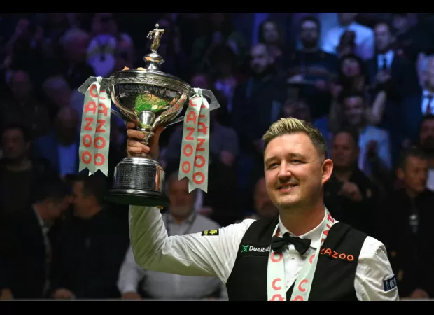 Kyren Wilson used a mind game strategy during the World Snooker Championship final to secure his victory.