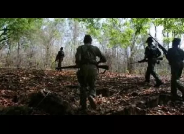Nabarangpur forest in Odisha witnesses killing of Maoist by security forces.