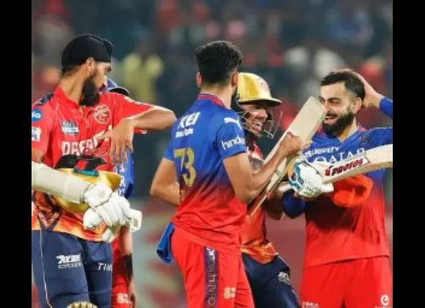 RCB outperforms Punjab Kings with a 60-run victory.