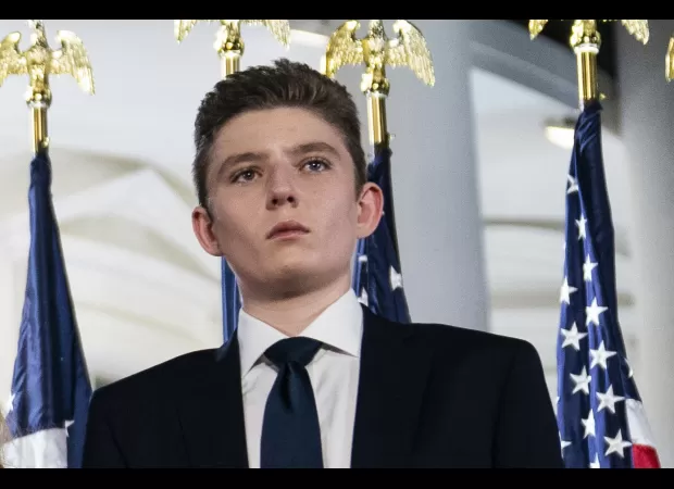 Barron Trump, 18, is entering the political scene after being protected by Melania.
