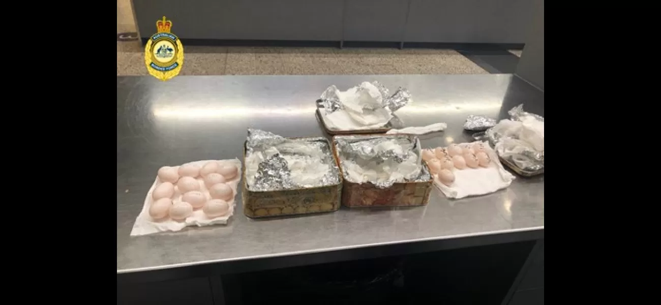 Melbourne Airport fined a traveller thousands of dollars for attempting to bring pigeon eggs into the country.
