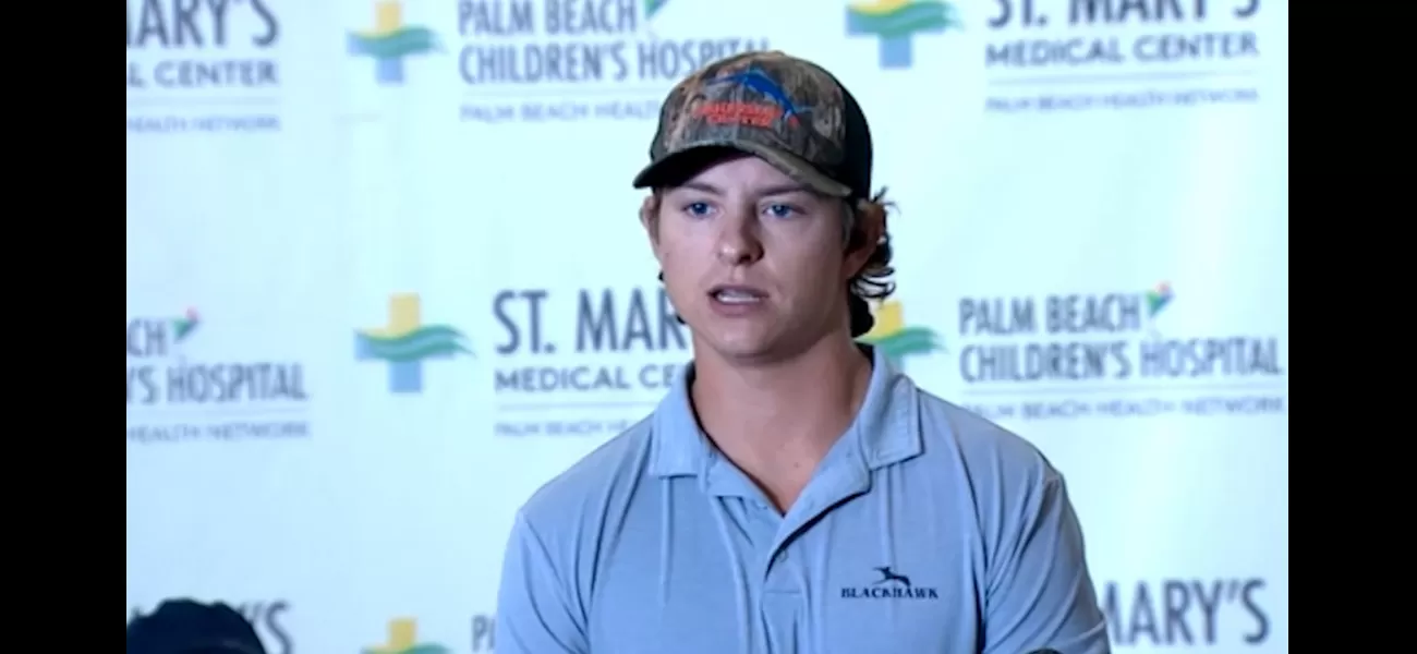A man in Florida explains being assaulted after falling into waters infested with sharks.