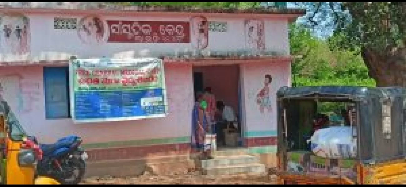 Police break down medical camp in Pottangi, Andhra Pradesh.