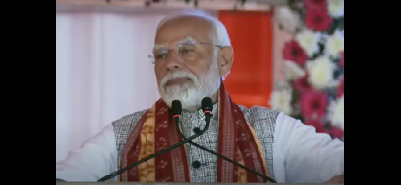 Indian Prime Minister Modi to conduct roadshow in Bhubaneswar on Friday evening.