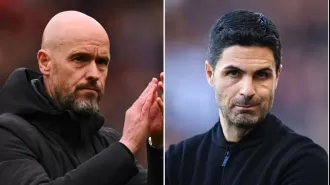 Former player predicts tough game as Arsenal takes on Manchester United in crucial match.