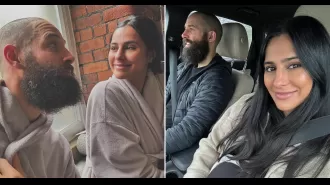 Actress from Coronation Street shares news of new baby's arrival on same day as her departure from the soap.