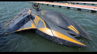 Ukraine's new submarine is reminiscent of Batman's technology.