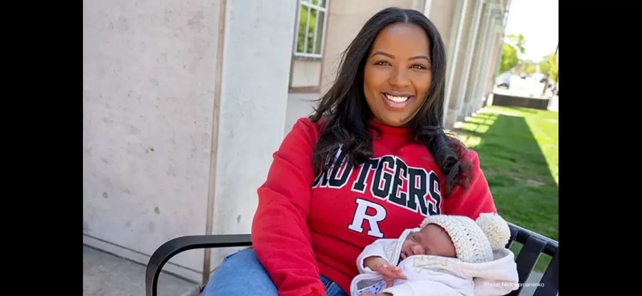 A Rutgers PhD student will be double celebrating on Mother's Day with a newborn and graduation.