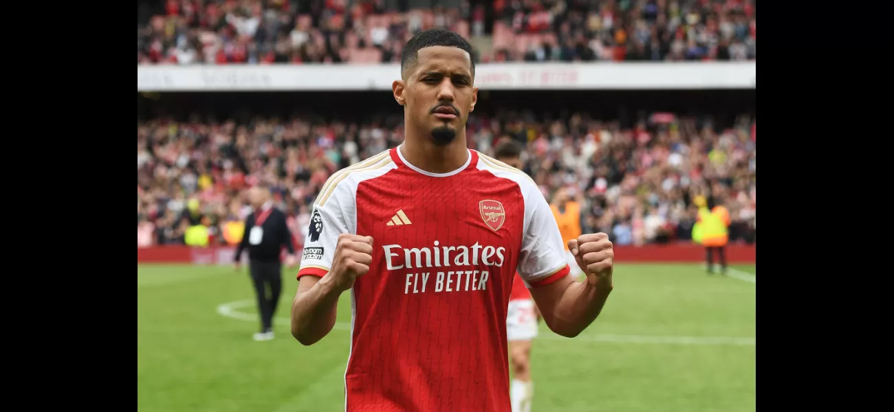 Saliba says Arsenal are ready to compete with Manchester City for the title.