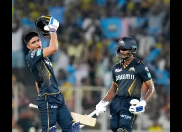 Sudarshan's strong performance leads GT to 231/3 against CSK.