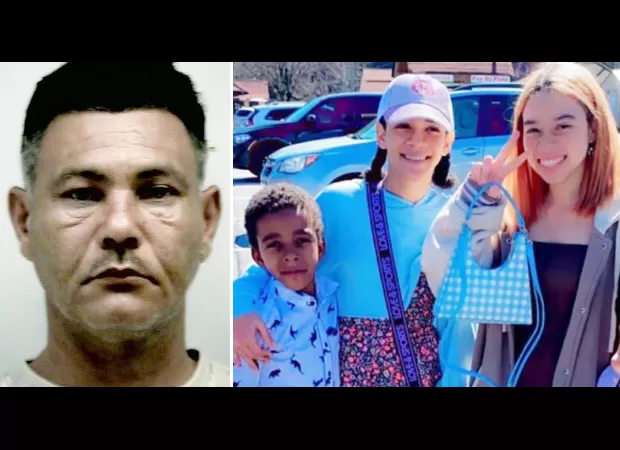 A mother's ex-partner killed her three children while taking them out to eat.