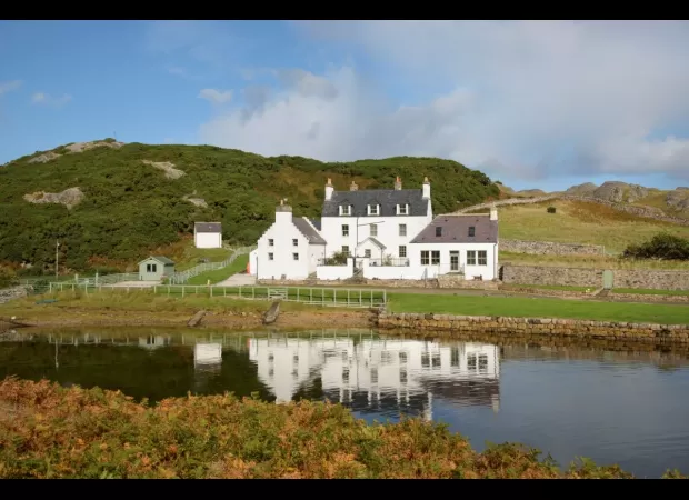 Stunning Scottish estate for sale, includes breathtaking views of Orkney Isles and a private island.