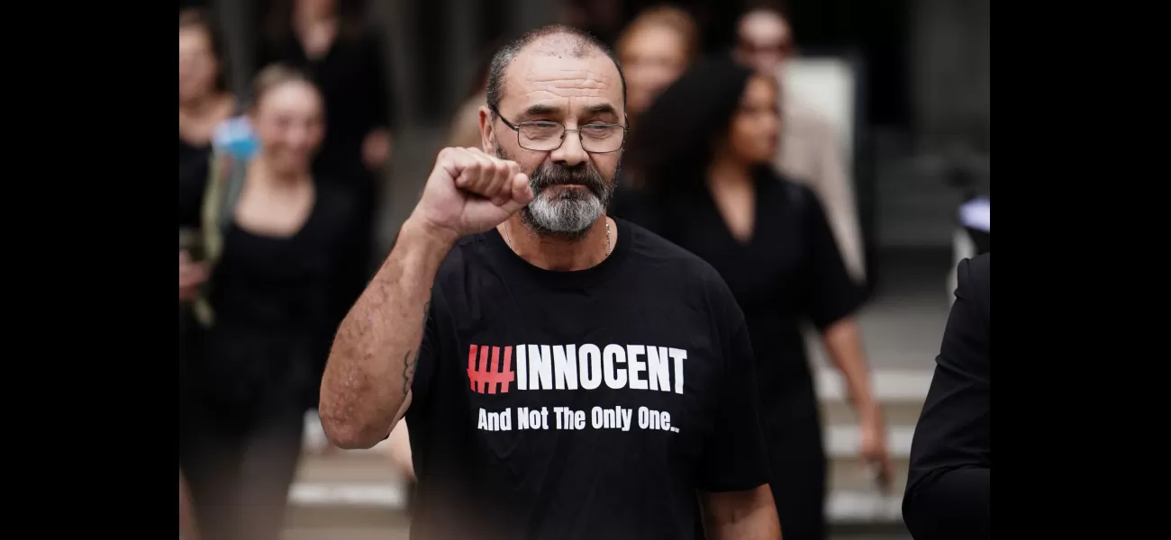 Innocent man wrongfully jailed for 17 years now relies on food banks.