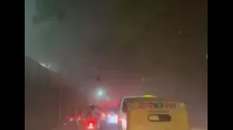Storm in Delhi leaves two dead and 23 injured.
