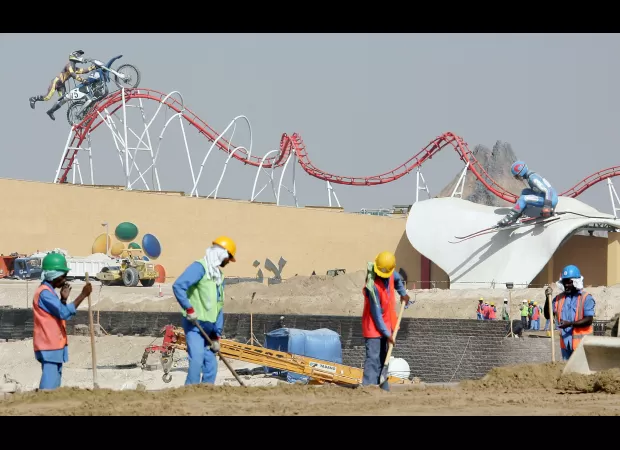 Explore the unfinished Disney World competitor worth £50 billion after 21 years.