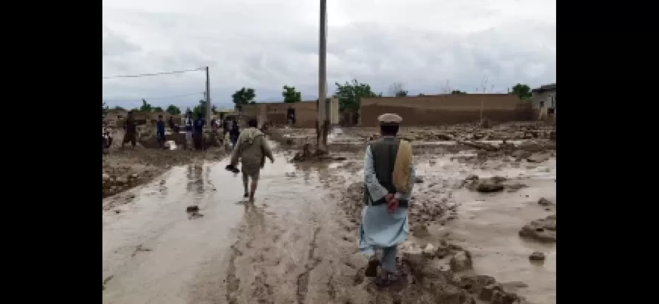 UN reports over 300 deaths in northern Afghanistan due to flash floods caused by heavy rainfall.
