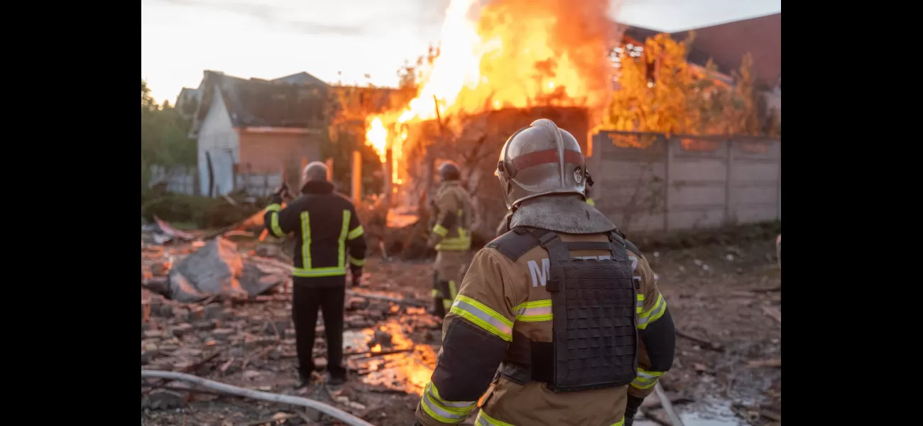 Ukrainian President Zelensky describes Kharkiv as extremely tense following Russian attack.