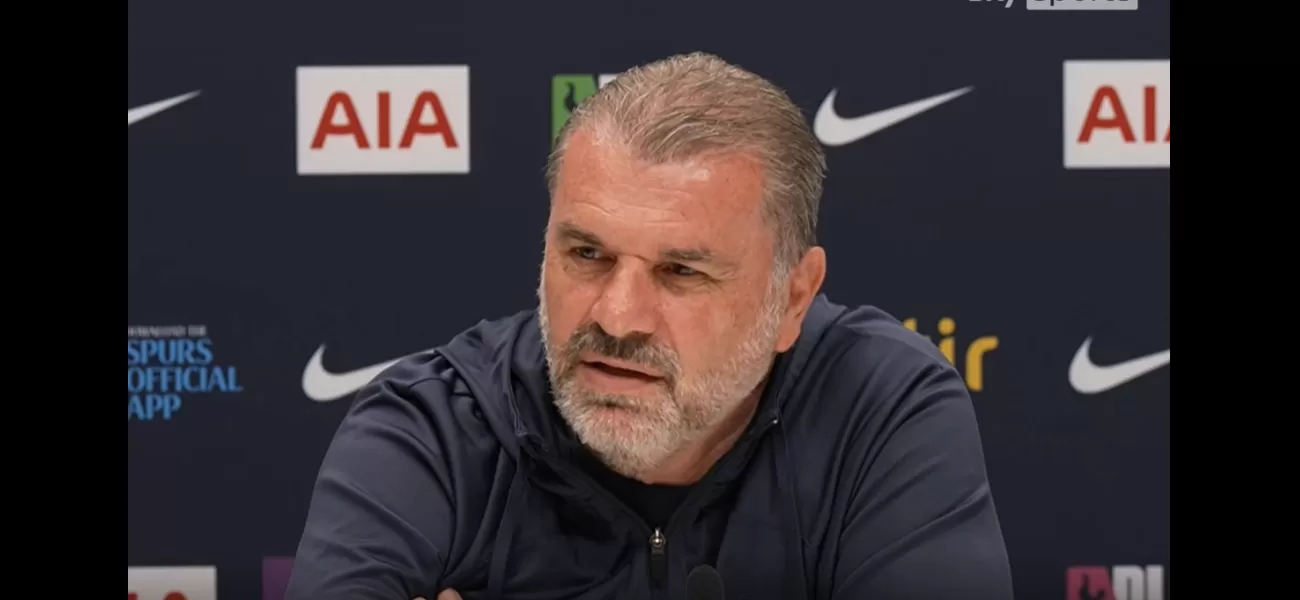 Soccer coach Postecoglou warns Manchester City while Arsenal hopes for help from rival Tottenham in title race.