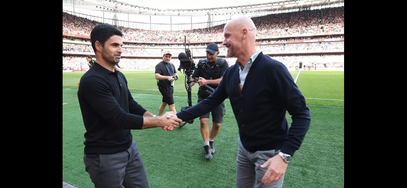 Arteta comments on the potential hiring of Erik ten Hag as Manchester United's manager.