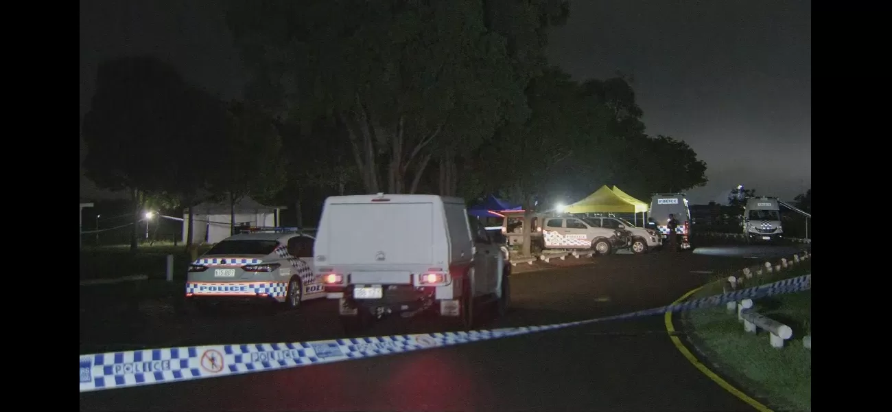 Police are searching for a suspect after a man was fatally stabbed at a park in Queensland.