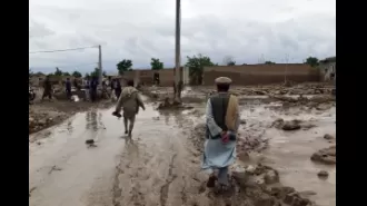 UN reports over 300 deaths in northern Afghanistan due to flash floods caused by heavy rainfall.