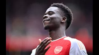 Saka reveals unexpected statement about playing at Old Trafford before facing Manchester United.