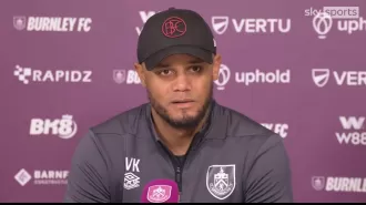 Kompany saddened by Burnley's relegation and anticipates Luton Town's fate.
