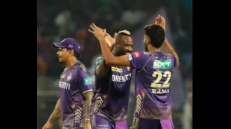 KKR defeats Mumbai Indians by 18 runs to advance to IPL playoffs.