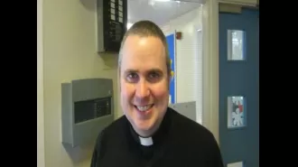 A priest's controversial statement about Jesus having an erection when he died causes outrage among worshippers.