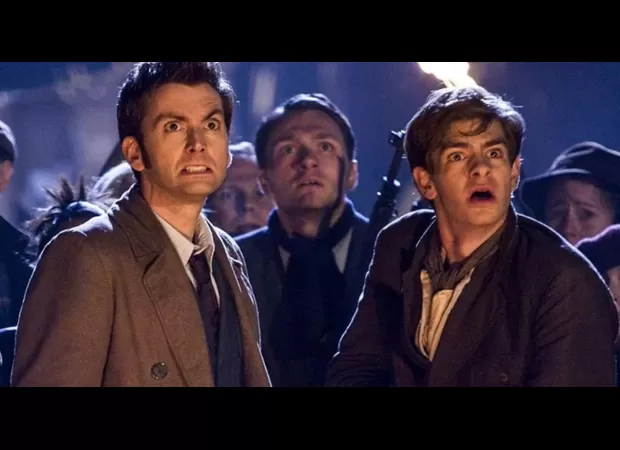 Before becoming famous, Andrew Garfield was not the only well-known actor who appeared unrecognizable in Doctor Who.