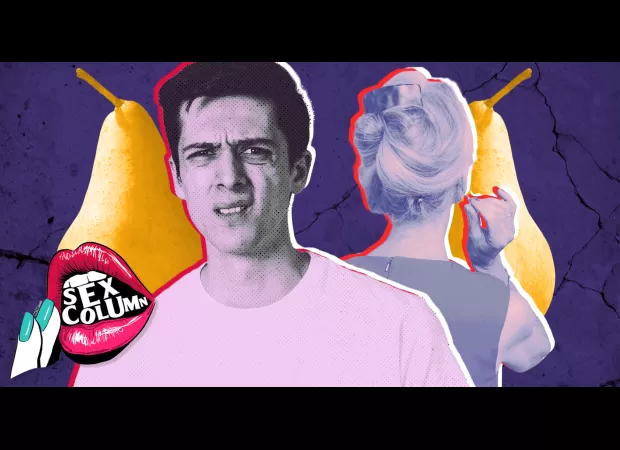 I wed an older woman, her breasts are drooping and I want to leave.