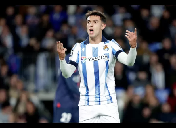 Manager of Real Sociedad confident in the potential of Martin Zubimendi, who is being pursued by Arsenal.