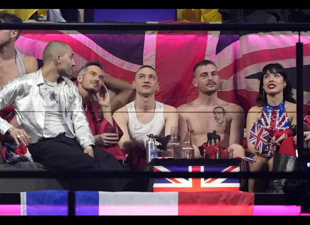 Olly Alexander from the UK received no points in the Eurovision public vote.