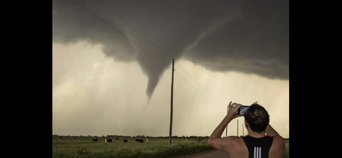A person from Queensland becomes an experienced storm chaser in the United States.