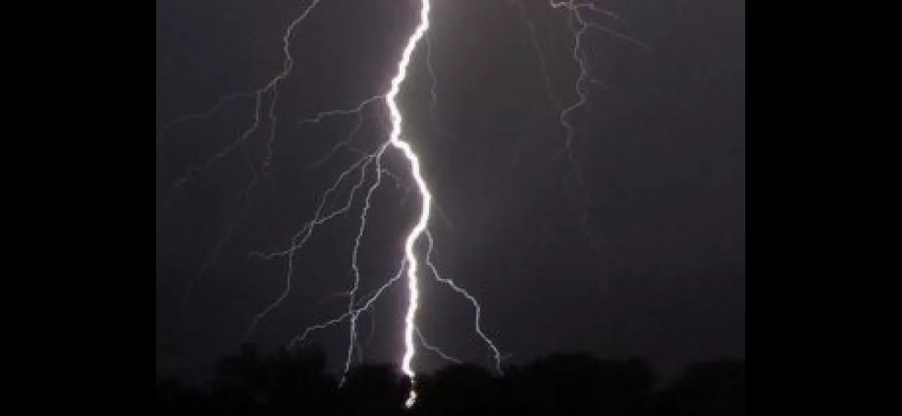 Three people lost their lives due to being struck by lightning.
