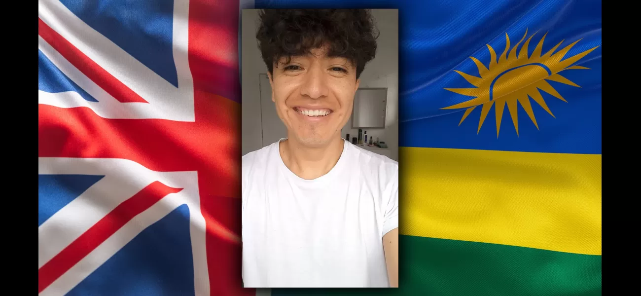 A gay refugee is about to begin working, something that would not have been possible in Rwanda.